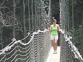 Lydia Crosses Bridge