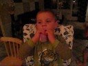 My son likes balloons.