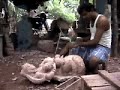 Sculptors at Work in Orissa