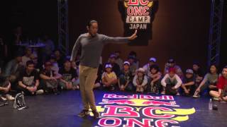 Rise vs じゅんG – Red Bull BC One Japan Camp 2017 SAMURAI当日予選 Best8