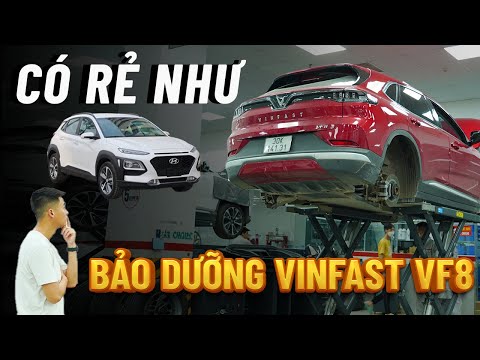 Kêu trời! Đi bảo dưỡng Vinfast Vf8 và chi phí thực tế | Xế Cộng