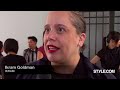 Runway, backstage, and front-row footage from the show.