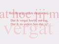 Abel - Onderweg songtekst (with lyrics)