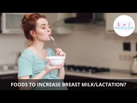 Foods to increase breastmilk supply | Breastfeeding Diet