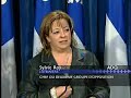 Sylvie Roy intimidée par le PLQ #1