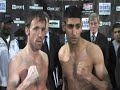 Khan vs Earl Weigh In Khan vs Earl Weigh In