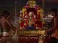 The nice song is singing at Sabarimala just before closing the Temple (Sreekovil). Its the song for sending to bed for sleep. - Harivarassanam