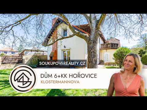 Video Prostorný rodinný dům 6+kk s dvojgaráží a zahradou v Hořovicích, ulice Klostermannova
