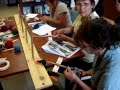Certaines participantes \"Fl�ch� et tressage aux doigts\" - Biblio Odanak