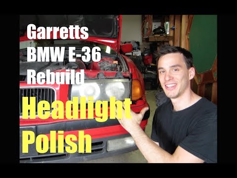 BMW E36 3 Series DIY Headlight Restoration