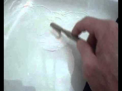 how to remove scratches from acrylic sink
