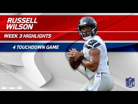 Video: Russell Wilson's Amazing 4 TD Game vs. Tennessee | Seahawks vs. Titans | Wk 3 Player Highlights