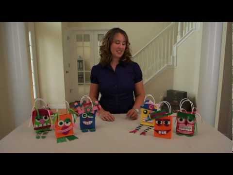 Learn with Jo-Ann: Kids' Crafting with Foam -- Cute Monster Party Favor Bags