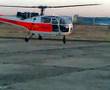 Landing of an Alouette III /IAR-316B helicopter part 2
