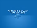 Adjusting your website text settings | CityMax.com