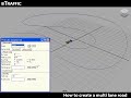 bTraffic tutorial 2 - creating a multi lane road (motorway)