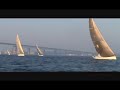 Sportboat sailing on Narragansett Bay Sportboat sailing on Narragansett Bay