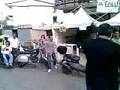 Bidonvillarik backstage al concerto sul presidio chiaiano 1
