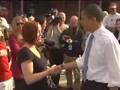 Barack Obama: Polling Place in Indianapolis