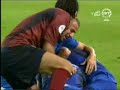 A humilating goal by Groso leads Italy to the World-cup final leaving the host Germany in the third place