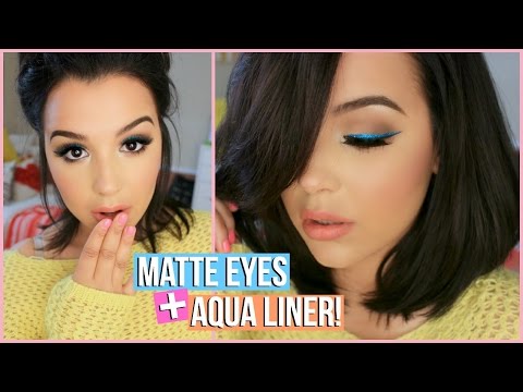 how to apply aqua eyeliner