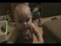 Another video of Nacera moving around. We were trying - and failing - to make her stand by herself.