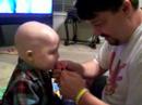 Daddy giving Aiden Pills!