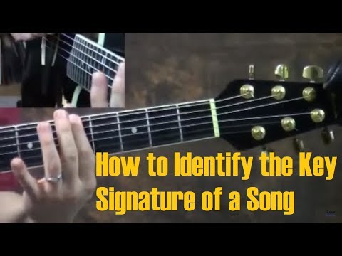 how to determine key signature