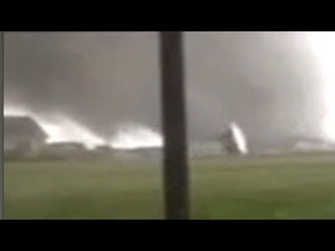 midwest - Video shows tornadoes moving across the Midwest and devastation left in the wake of the storms.