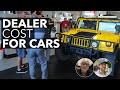 How Much Can Dealers Sell Car to Auction for