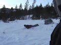 Nick lemeza jumps a 1978 Yamaha Exciter and crashes