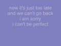 Simple Plan-perfect Lyrics