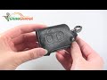 Genuine Leather Hand Crafted TOYOTA S-6 Crown Car Key Wallet Case Holder Black - dinodirect