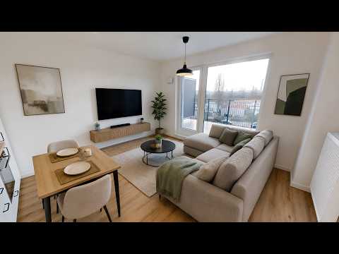Video Podnájem bytu 2+kk s terasou, 46 m², Kladno - Dubí