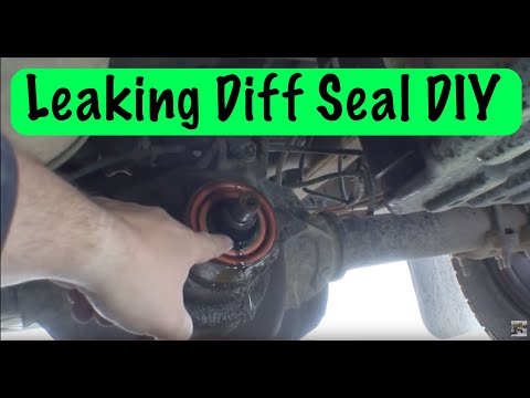 how to fix an axle leak