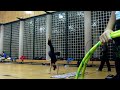 Acroyoga Practice Session -W- Coach Erin At C.U. at Circus Philadelphia 2009/December