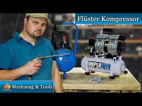 Flüster Kompressor Ölfrei / Mein neuer Silent Kompressor -  Review von M1Molter