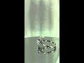 SH Zell & Sons | Platinum 4 Prong Wire Basket Ring