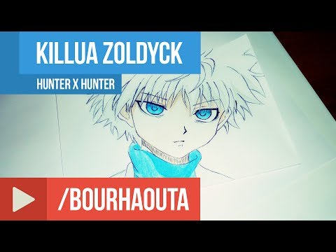 how to draw killua hunter x hunter