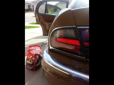 2000 Buick Park Ave tail light upgrade – install 4