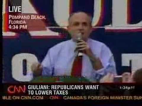 0 Rudy Giuliani Asks Floridians for Their Vote