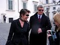 SERENA DANDINI - DAVID DONATELLO  - All'uscita del Quirinale