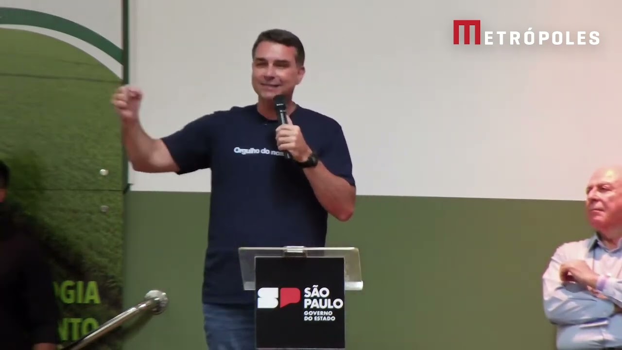 Íntegra: em evento, Flávio diz que Lula "não tem sensibilidade" com o agro