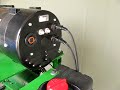 VOLTMASTER AB50 TEST: AB50 generator driven by a Changfa S195 diesel engine. Generator loaded to 2.5 kw's with two 120 volt resistive loads. www.energymachines.ca