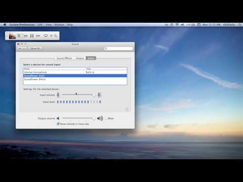 how to record audio on mac os x