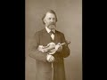 Joseph Joachim plays Brahms Hungarian Dance #1