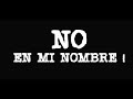 No a la negociación con terroristas