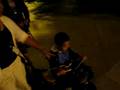 Michael Rides His First Tricycle