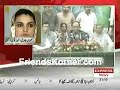 Kashmala Tariq speeks to media