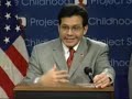Gonzales Runs Out Of Conference To Avoid Scandal Questions Gonzales Runs Out Of Conference To Avoid Scandal Questions
